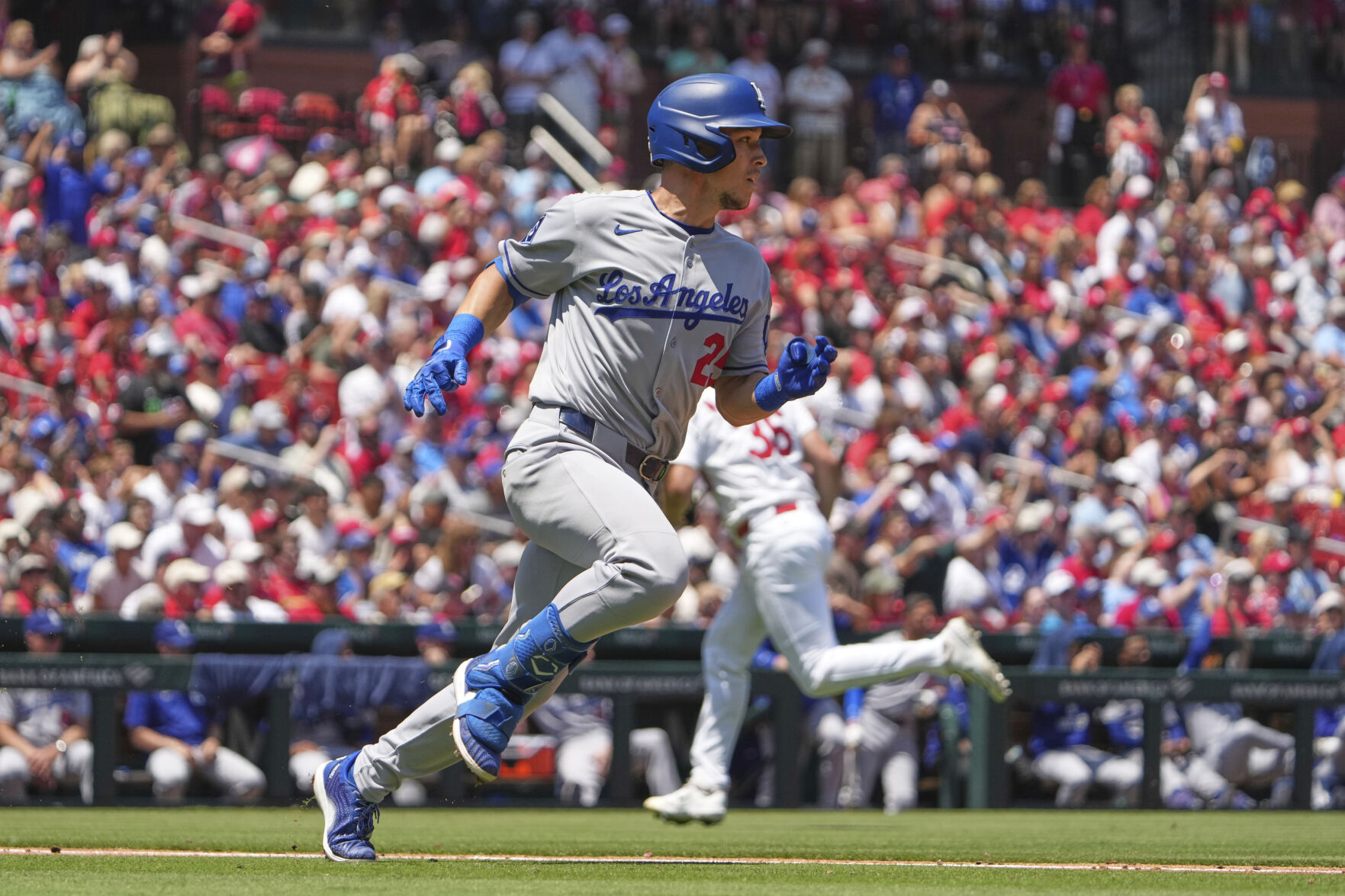 Dodgers Cardinals Baseball